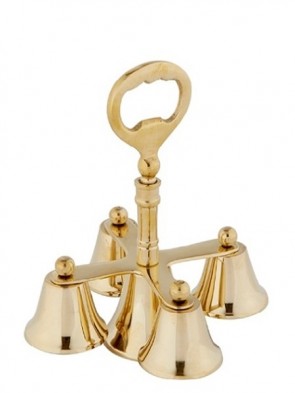 Sudbury Brass Mini Altar Bell Set With Four Bells