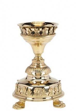 Sudbury Brass Notre Dame Series 8-3/4"H Candlestick