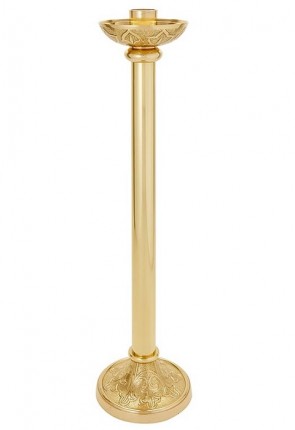 Sudbury Brass Siena Series 24"H Candlestick