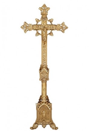 Sudbury Brass Trinity Series 30"H Crucifix