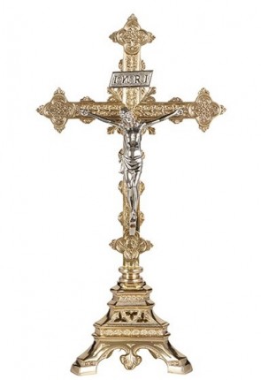 Sudbury Brass Versailles Series 24"H Crucifix