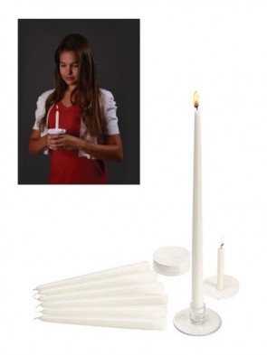 Will & Baumer 4-1/4"H Candlelight Service Set - 480 Parishioners