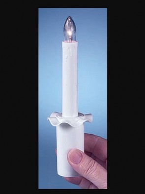 Will & Baumer 6-3/4"H Battery-Operated Parishioner Candles - Pack Of 12