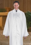 Cambridge White Jacquard Panel Pulpit Robe