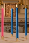Dadant Candle 7/8"D 51% Beeswax Advent Candle Set