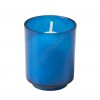 Dadant Candle Blue, Plastic, 10-Hour Disposable Votive Candle - Case of 200 Candles