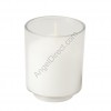Dadant Candle Clear, Plastic, 10-Hour Disposable Votive Candle - Case of 200 Candles