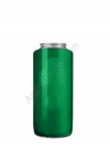 Dadant Candle No. 5 Green, 5-Day, Glass Devotional Candle - Case Of 12 Candles