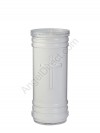Dadant Candle P-Series Clear, 5-1/2 Day, Plastic Devotional Candle - Case Of 24 Candles