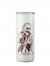 Dadant Candle Padre Pio Glass Globe - Case of 12 Globes