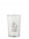 Dadant Candle Pope Francis 24-Hour Glass Prayer Candle - Case of 12 Candles
