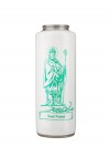 Dadant Candle Saint Patrick 6-Day, Glass Devotional Candle - Case of 12 Candles