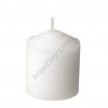 Dadant Candle White, Molded Wax, 10-Hour Straight-Side Votive Candle - 2GR Case