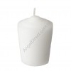 Dadant Candle White, Molded Wax, 15-Hour Tapered Votive Candle - 1GR Case