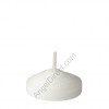 Dadant Candle White, Molded Wax, 2-Hour Straight-Side Votive Candle - 4GR Case