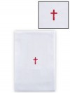 R.J. Toomey 100% Cotton Red Cross Lavabo Towel - Pack of 12