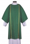 R.J. Toomey Classic Jacquard Collection Green Dalmatic with Inner Stole