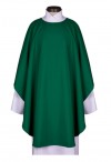 R.J. Toomey Everyday Collection Green Chasuble with Round Neck and Inner Stole