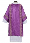 R.J. Toomey Monreale Collection Purple Dalmatic with Inner Stole