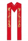 R.J. Toomey Pentecost/Confirmation Red Overlay Stole