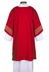 R.J. Toomey San Damiano Collection Red Dalmatic with Inner Stole