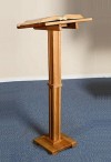 Robert Smith 43"H Maple Square-Base Lectern