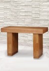 Robert Smith 48"W Engraved Maple Communion Table