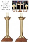 Sudbury Brass 10"H Candlesticks - Set of Two