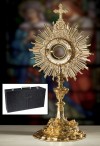 Sudbury Brass Angel Monstrance with Lined Case