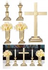 Sudbury Brass Altar Set