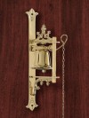 Sudbury Brass Wall-Mounted Bell With 24"L Chain