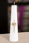 Will & Baumer 3"D Bright Morning Star Christ Candle