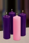 Will & Baumer 3"D Paraffin-Based Advent Candle Set