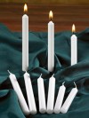 Will & Baumer No. 3 4-1/4"H Polar-Brand Parishioner Candles - Carton Of 100