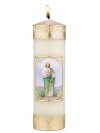 Will & Baumer Saint Jude Wax Devotional Candle - Set of Two Candles